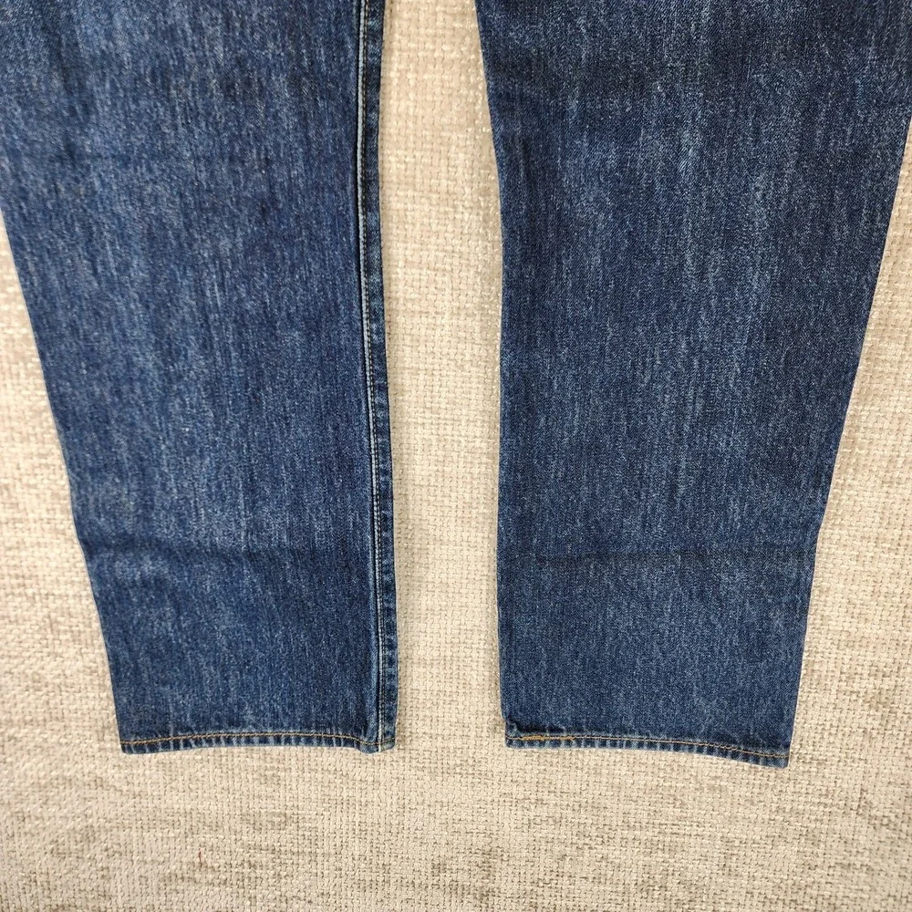 Levi's 501 Button‎ Fly Jeans Blue Denim Men's 34x32 (Actual 34x30) Mexico